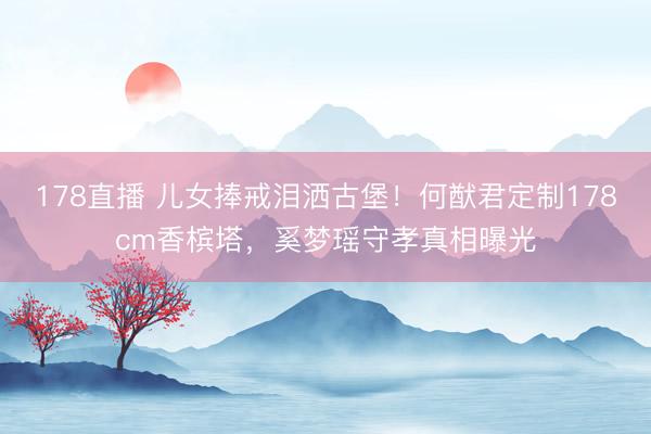 178直播 儿女捧戒泪洒古堡！何猷君定制178cm香槟塔，奚梦瑶守孝真相曝光